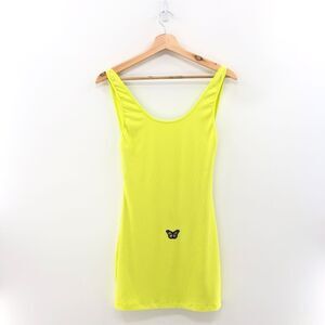 superdown Kourtney Backless Mini Dress in Chartreuse‎